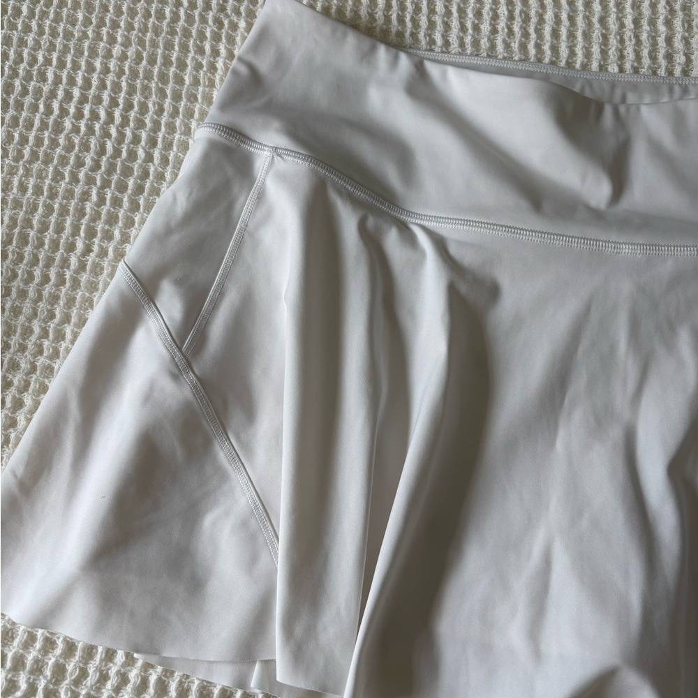 Athleta White Athletic Skirt - Picture 2 of 5